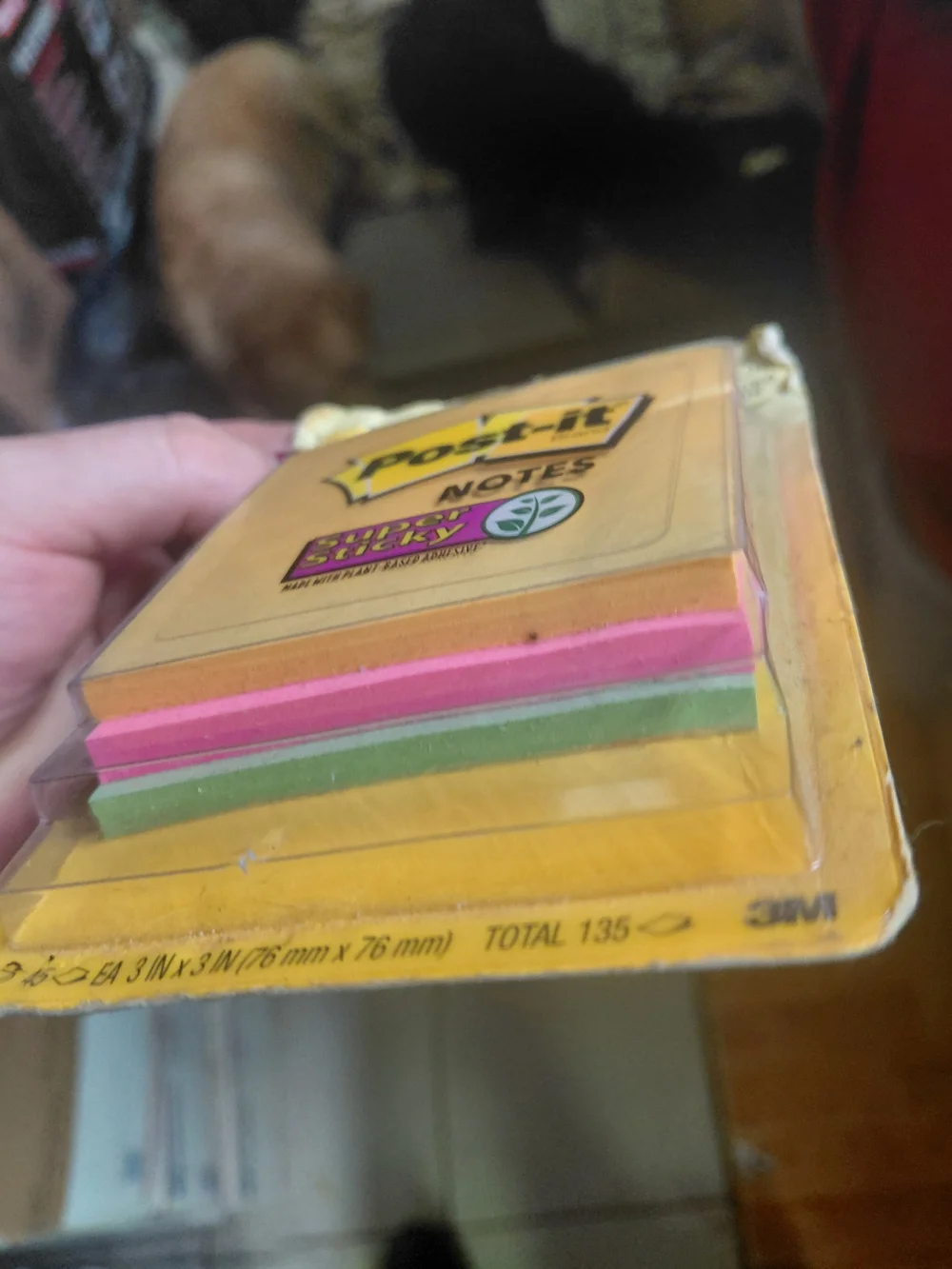 Post-it Super Sticky Notes Pad - Yellow